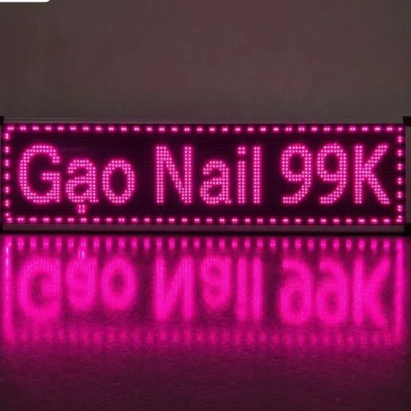 Bảng led Matrix 1 màu tiệm nails