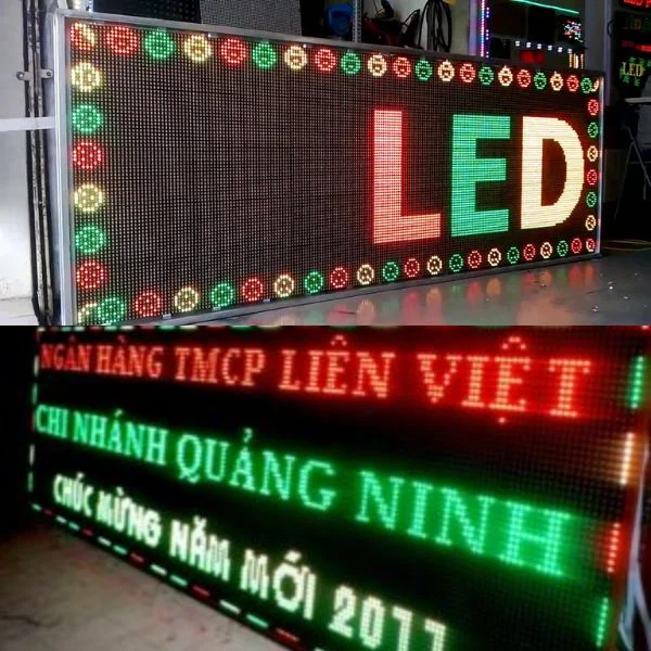 Bảng led Matrix 3 màu thu hút