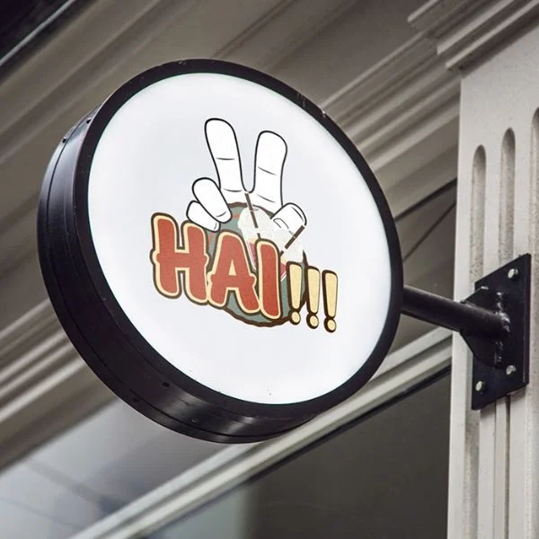 Hộp đèn hút nổi