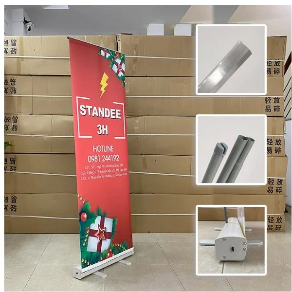 Standee cuộn gọn nhẹ